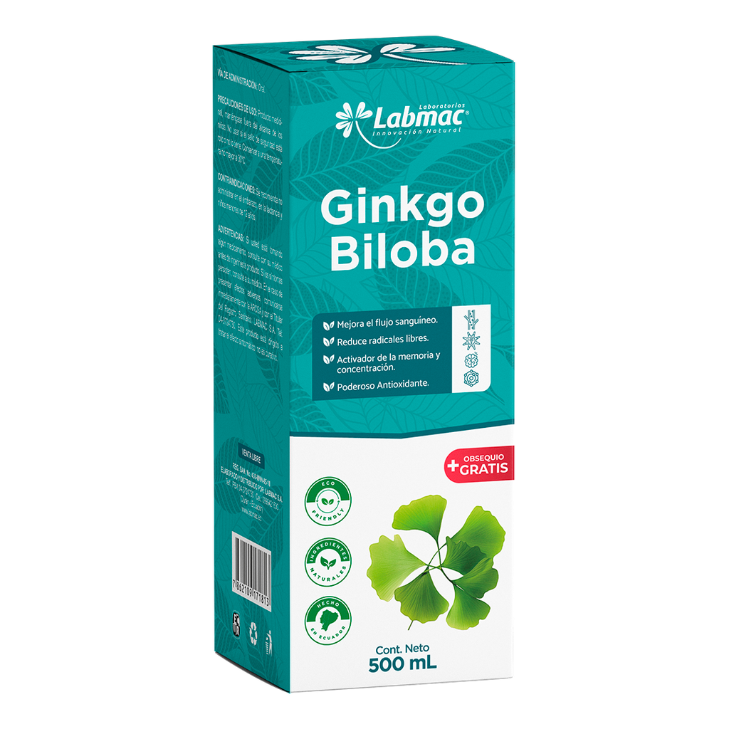 Ginkgo Biloba Jarabe